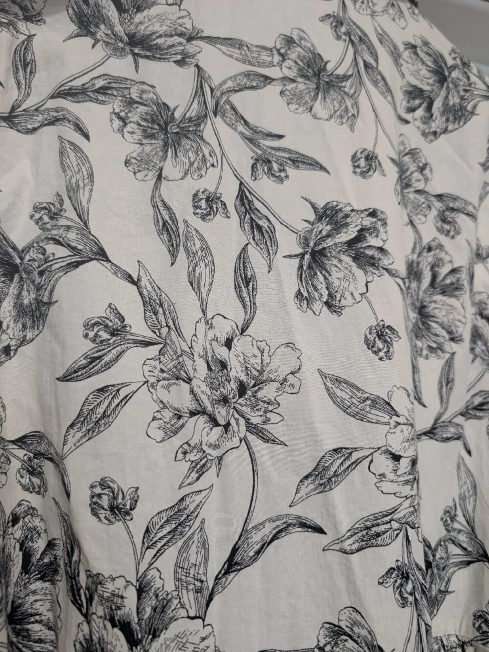 1 piece off-white floral print dress by a new day NWT size xs - Picture 5 of 5